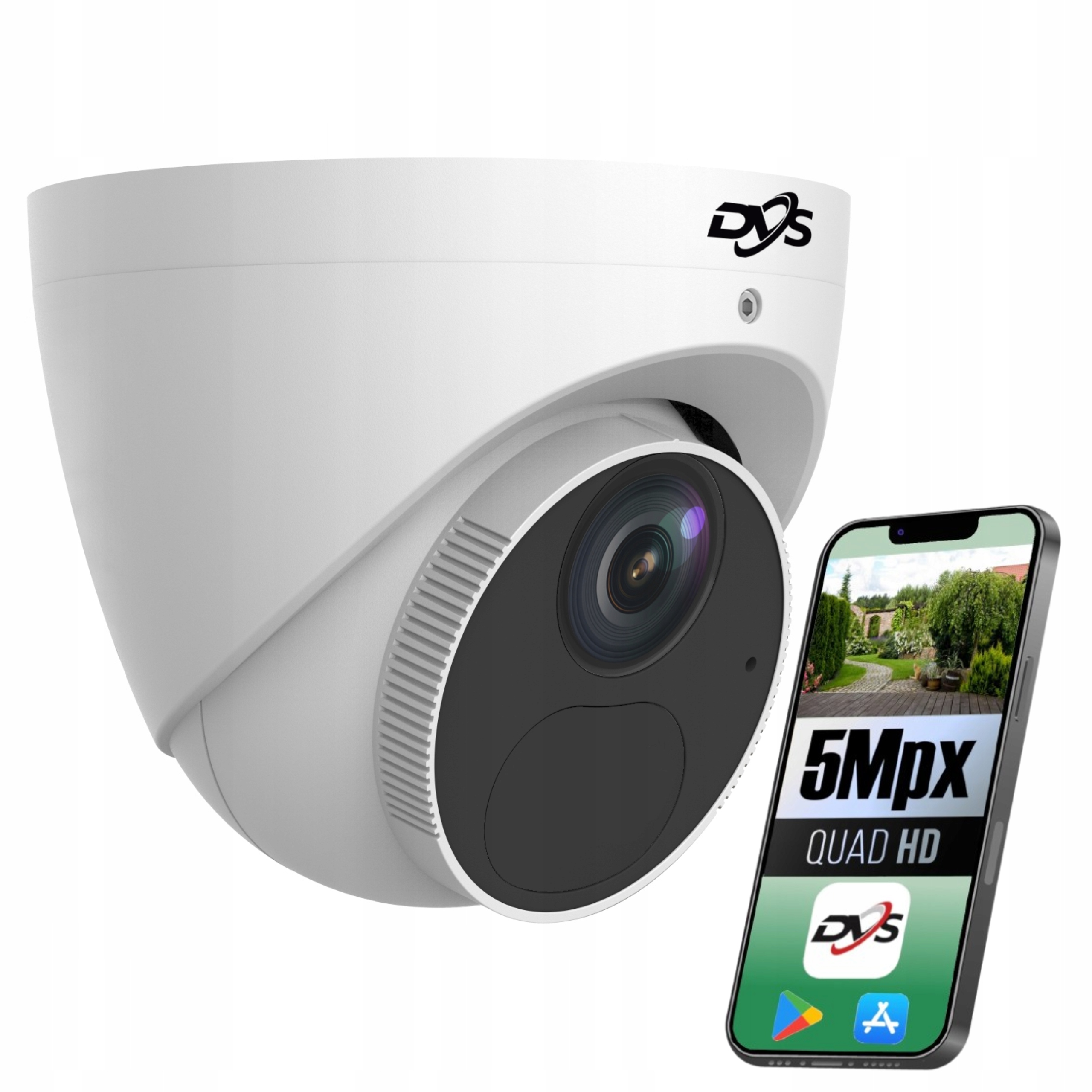 Kopulová vonkajšia Ip kamera 5Mpx Onvif monitorovanie domu