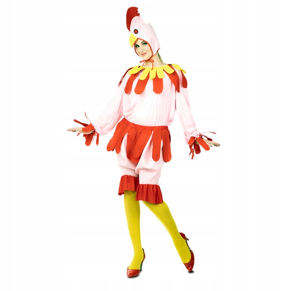 Kostým Slepice Paní Kuřecí Slepice Karneval L