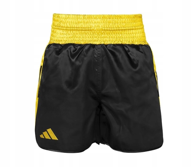 Kraťasy Boxerské šortky Adidas BX3 Pro Černá/Zlatá Velikost: S