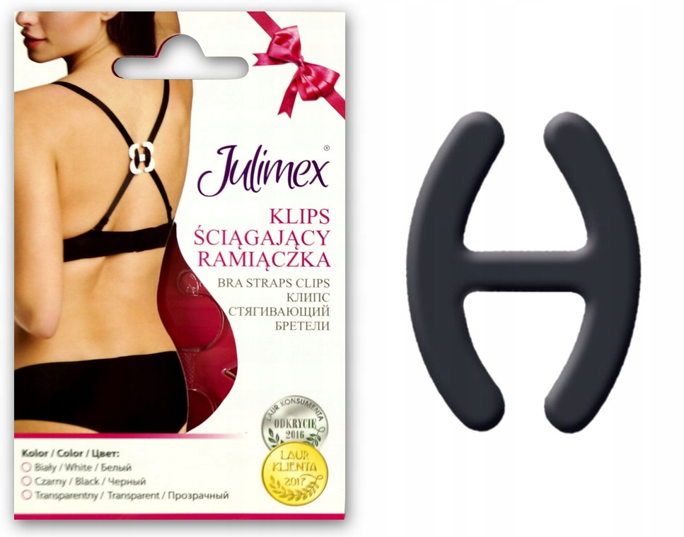 

Julimex BA-11 Klips ściągający ramiączka czarny