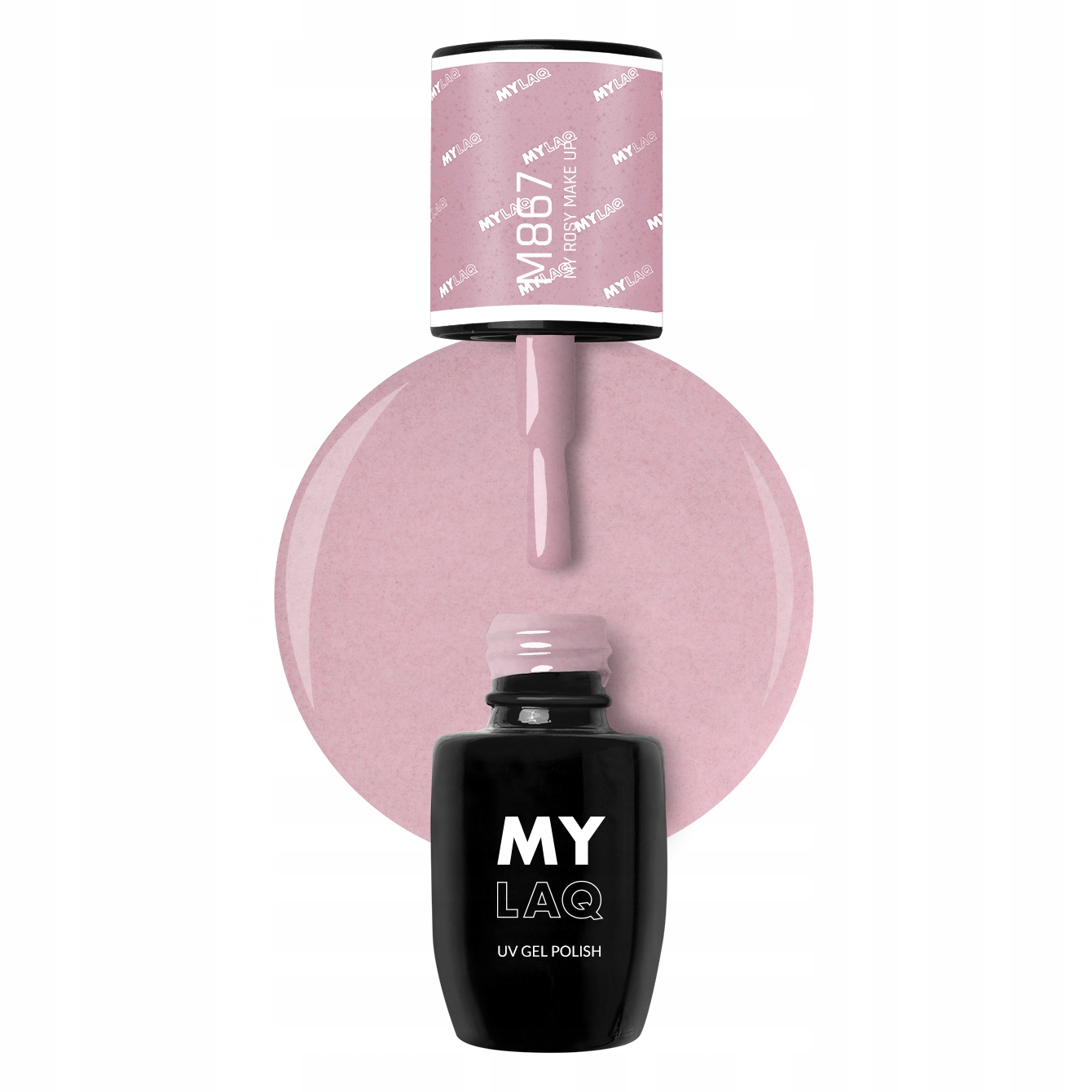 

Mylaq Lakier Hybrydowy My Rosy Makeup 5 ml