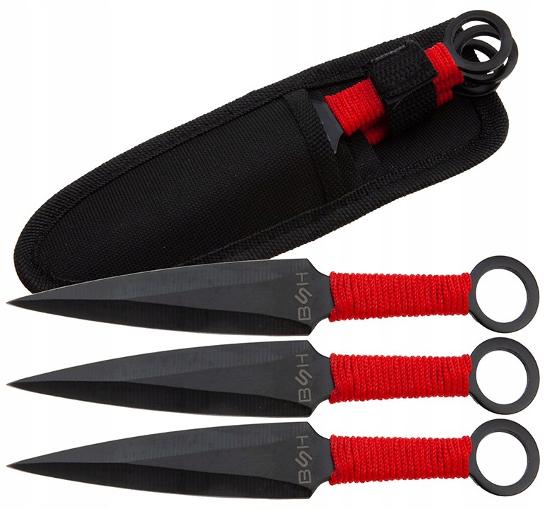 

nóż rzutka shuriken noże do rzucania 3szt. N410B