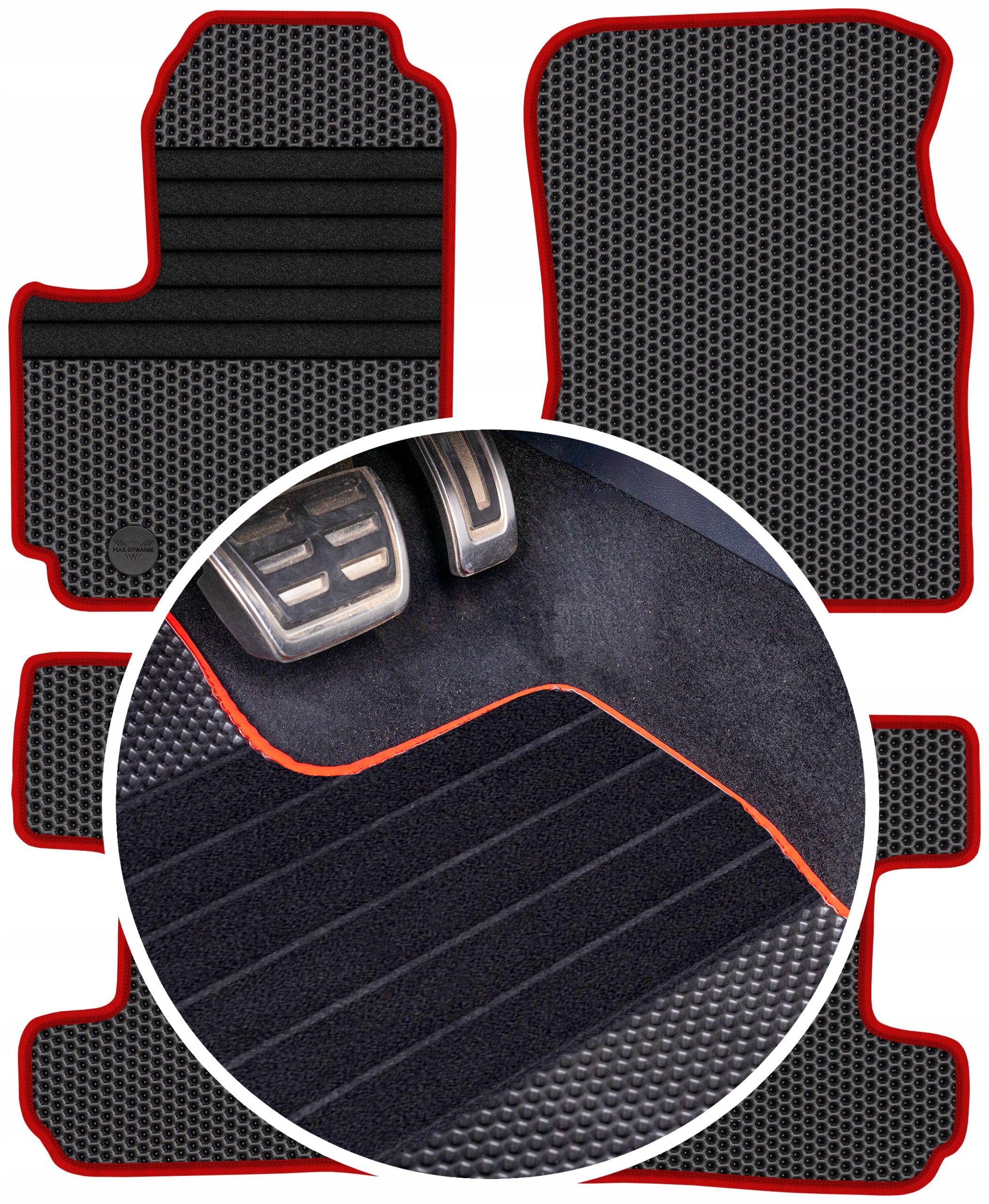 Toyota RAV4 II Fl 5D 2003-2006 Gumové rohože Eva Eternity Plastry Medu