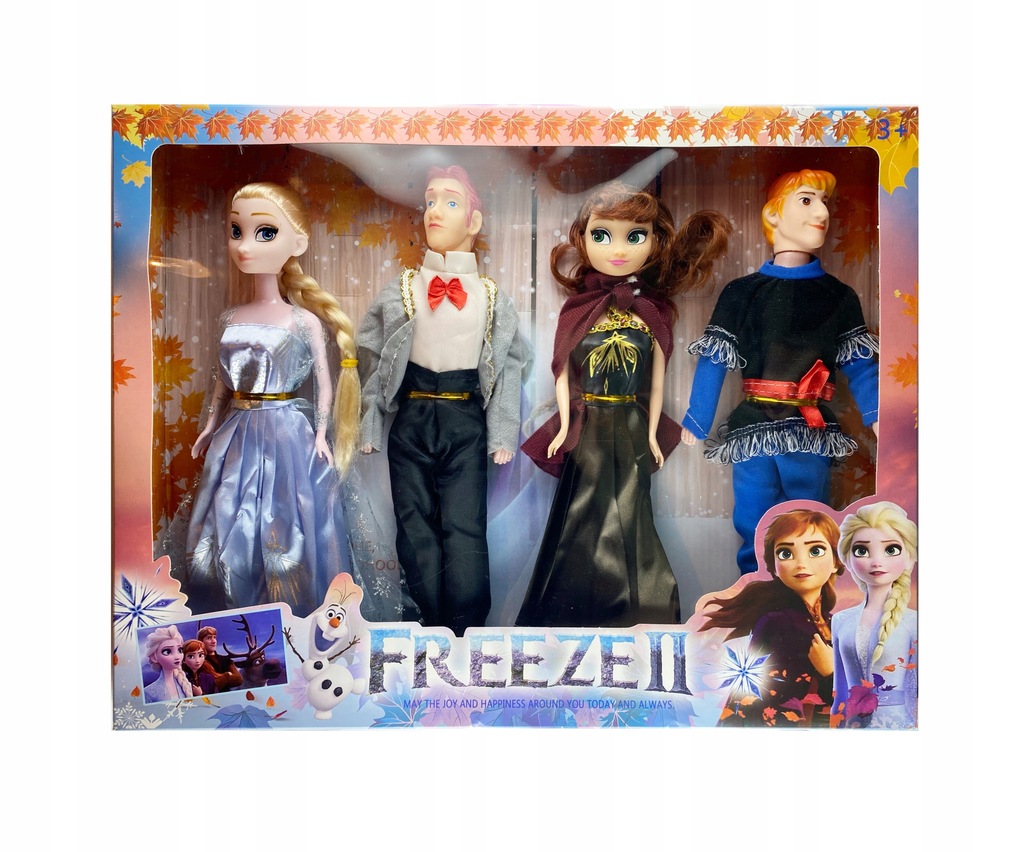 

Lalki Frozen Elsa Anna Kristoff Hans Kraina Lodu