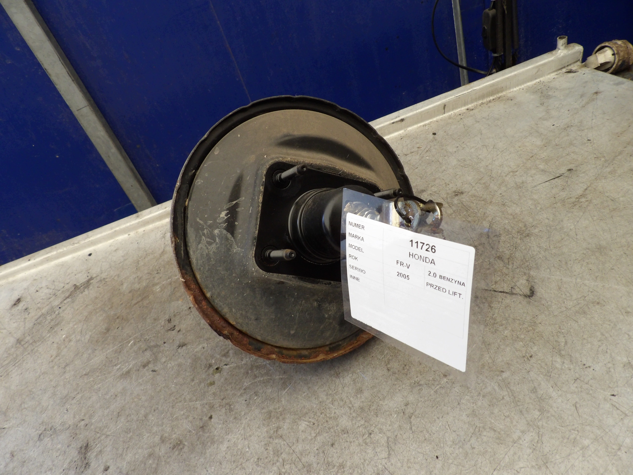 Honda FR-V servo