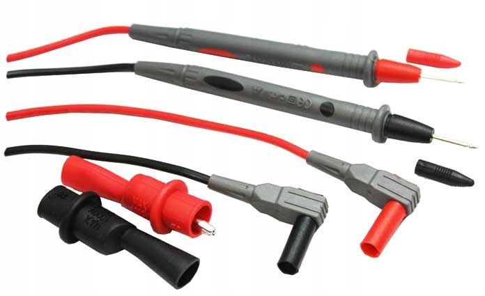 PRZEWODY KABLE przyłącza MIERNIKA + KROKODYLKI EAN (GTIN) 5903933690230