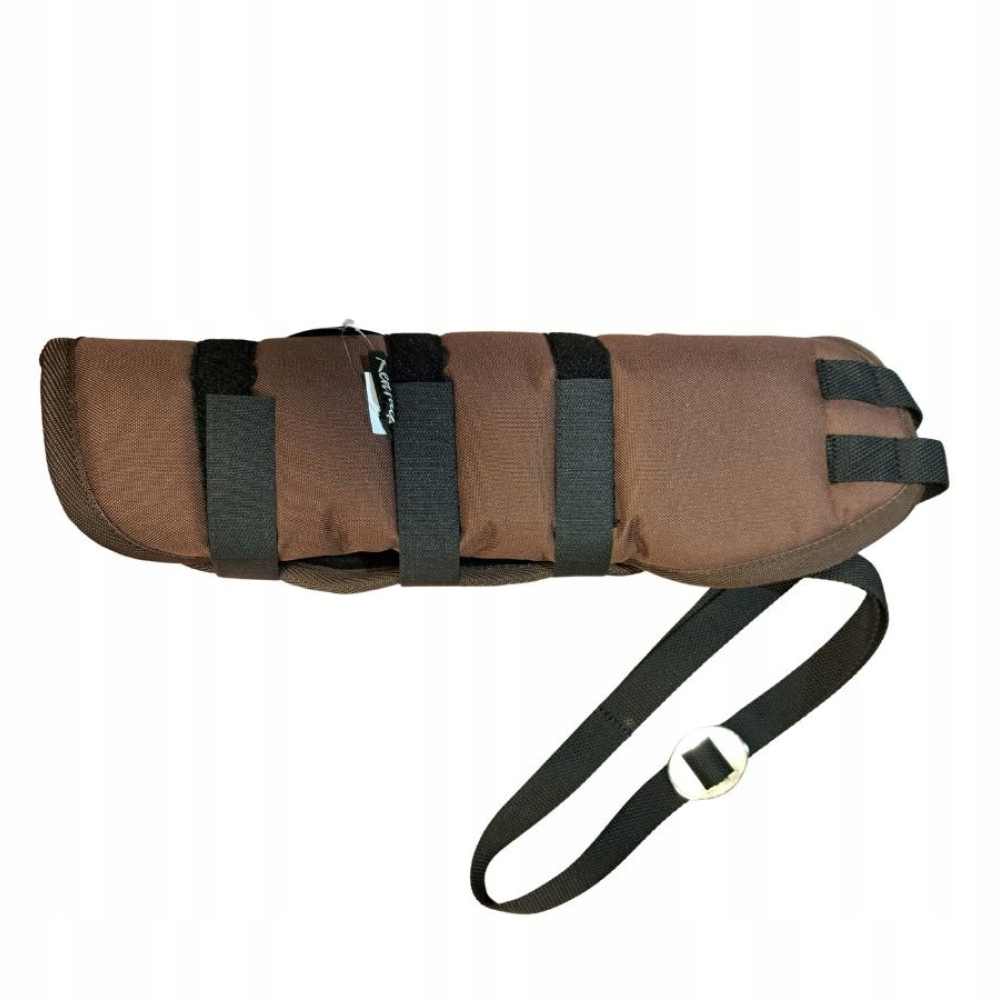 Ochranný chránič pro koně na ocas Kentaur TailGuard Na Suchý Zip, hnědý