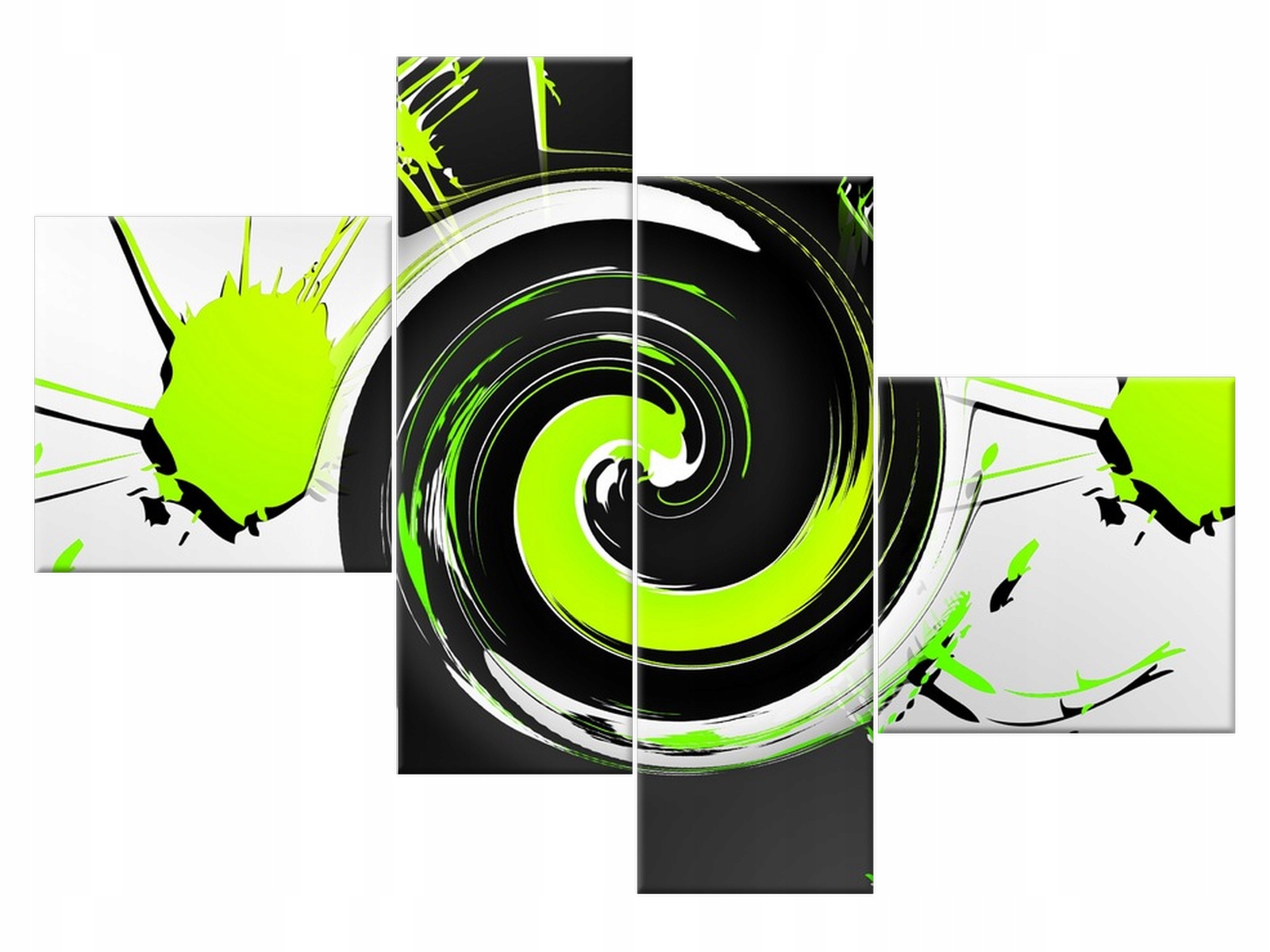 

Obraz Lemon swirl 100x70 Abstrakcje 1926A_4B