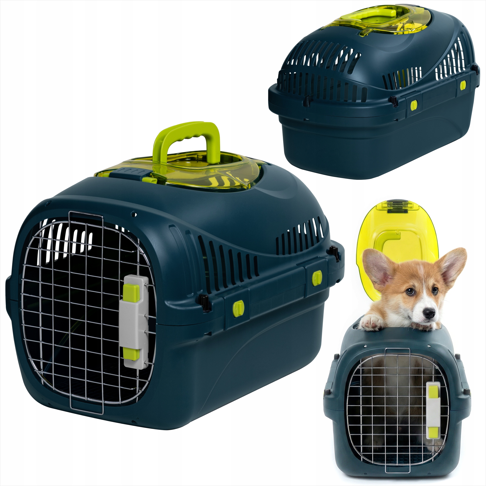 Přepravka pro psa kočku, klec do auta Peluvio Safy