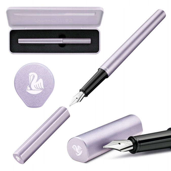 Pióro wieczne metalowe Ineo P6 Lavender metalowe etui prezentowe Pelikan