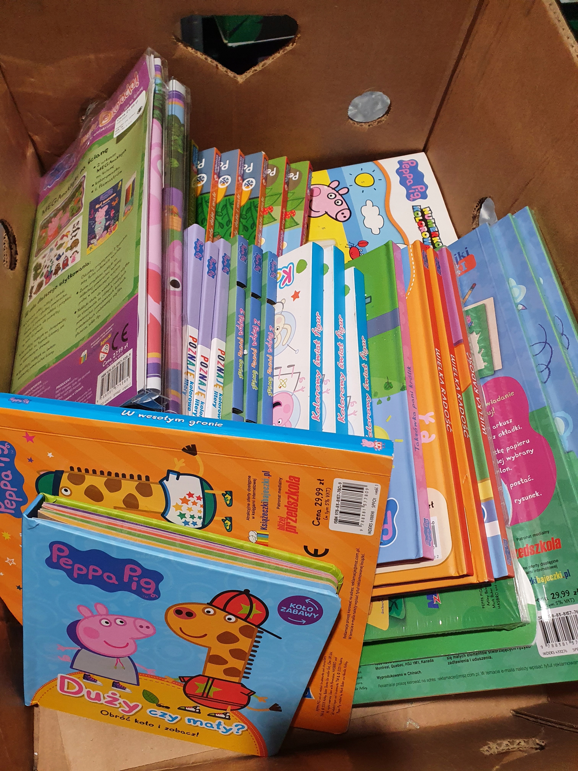 10 książeczek dla dzieci nowe bajki kolorowanki łamigłówki EAN (GTIN) 5900410962903