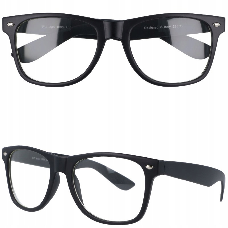 

Okulary zerówki kujonki nerdy