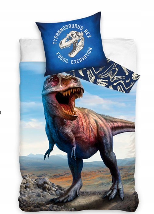

140X200 Pościel Młodzieżowa Dino T-rex NL204001