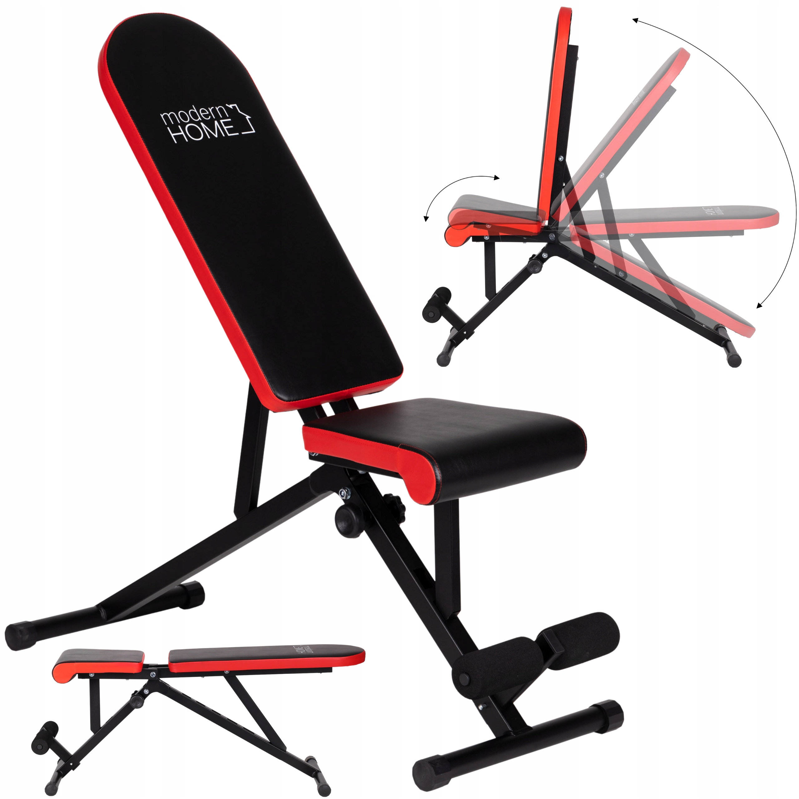 Ławeczka Treningowa Do Ćwiczeń Regulowana Łamana Składana Skośna