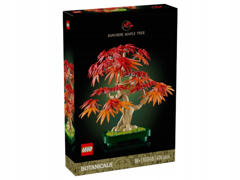 Lego 10348 Botanicals kpl Javor palmový bonsaj 18+ 474ks