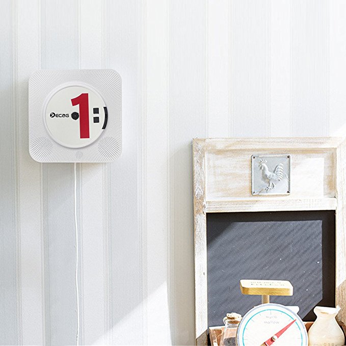 Przenośny odtwarzacz CD Radio FM Bluetooth hifi Rodzaj jednopłytowy