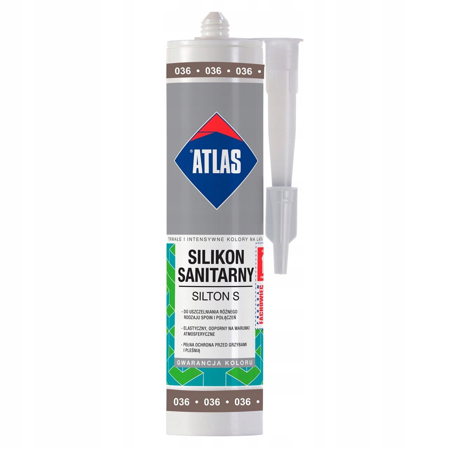 

Silikon Atlas Silton S 036 Ciemnoszary 280 ML