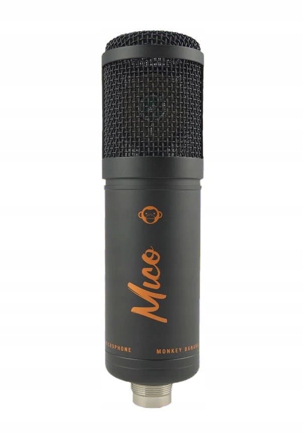 Kondenzátorový Usb Mikrofón Monkey Banana Usb Mico Bk 16 Bit 48 Khz