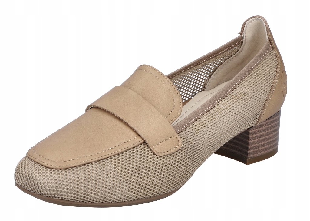 Rieker 49250-62 39 béžové jarní mokasíny