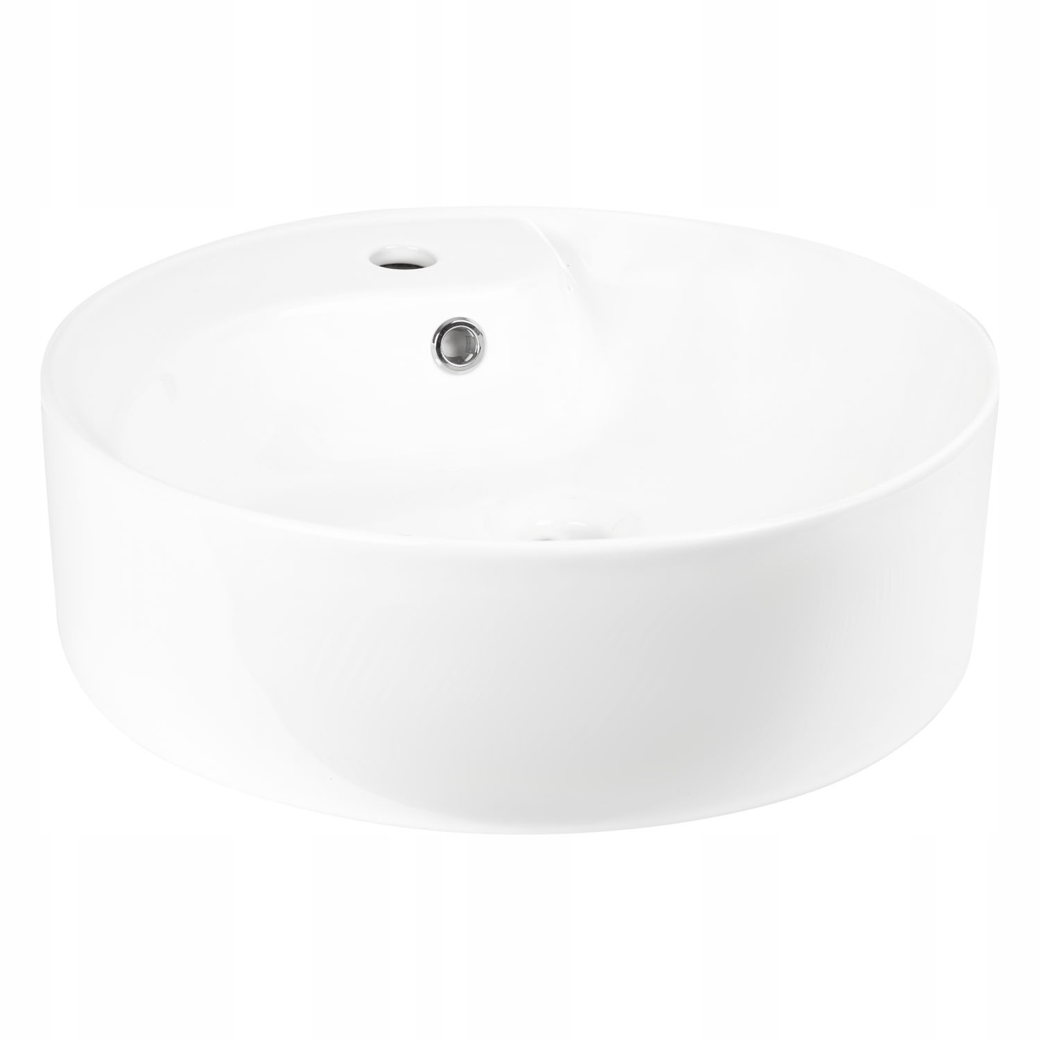 

Umywalka Ceramiczna Nablatowa Okrągła KR-09 Biała