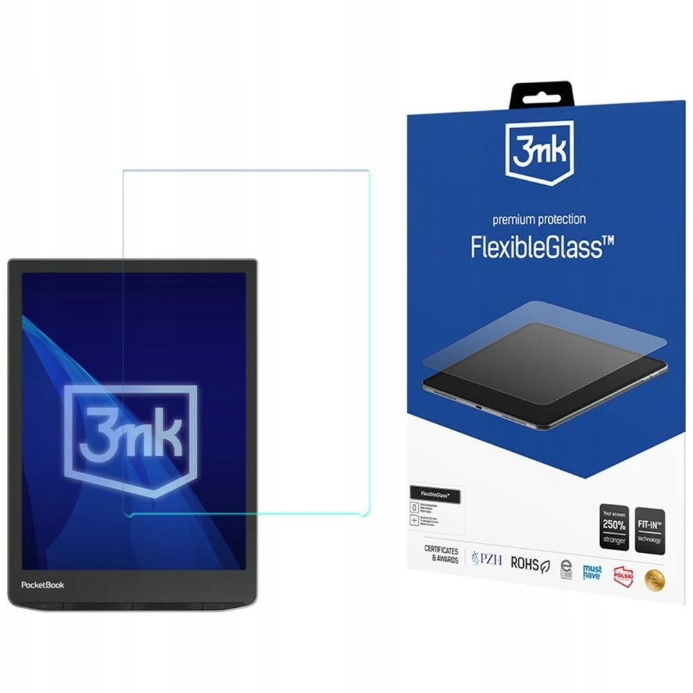 Szkło hybrydowe 3MK FlexibleGlass do PocketBook Inkpad 4 (743)
