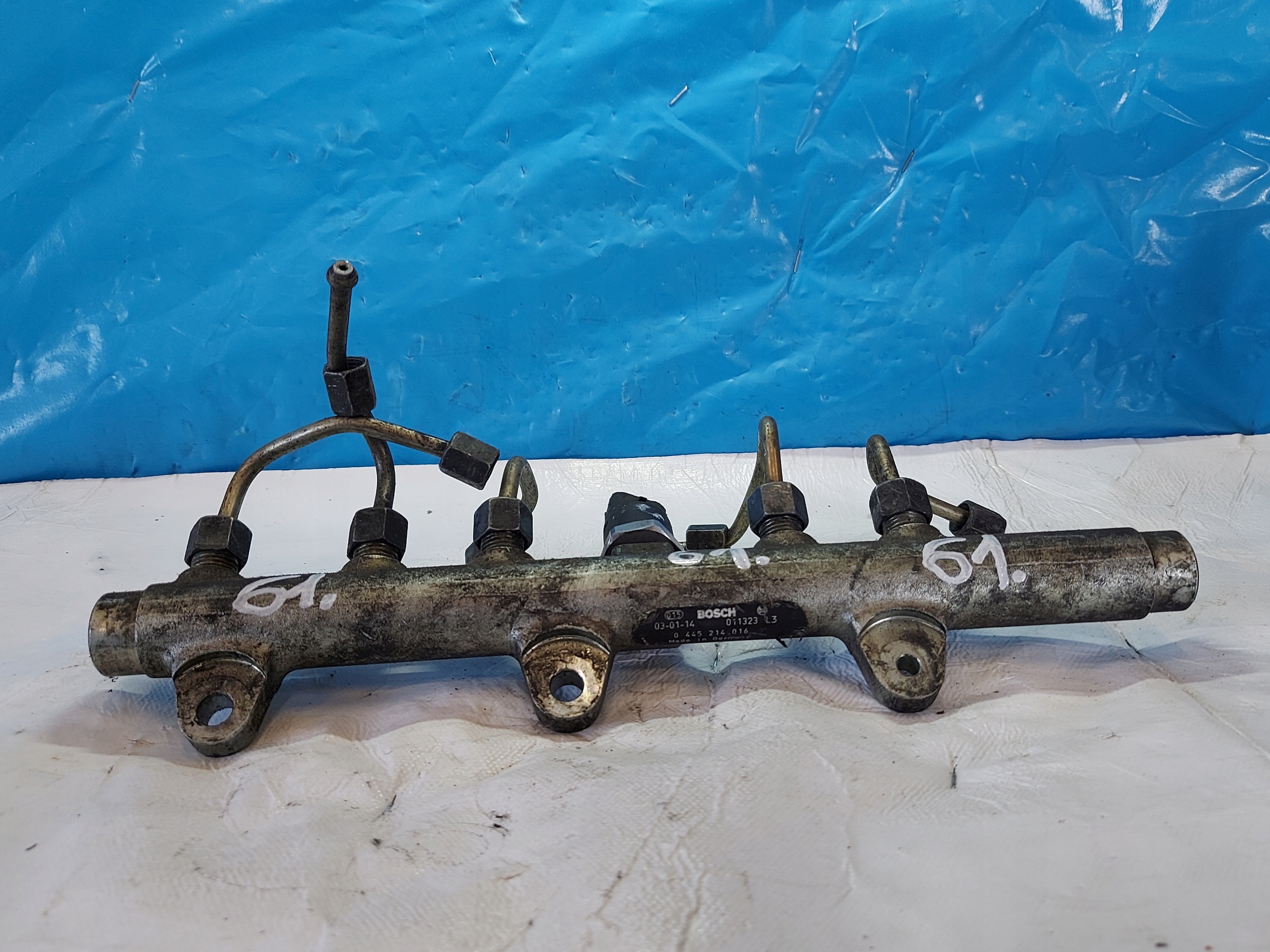 Rampe injection FIAT STILO 1.9 JTD 0445214016