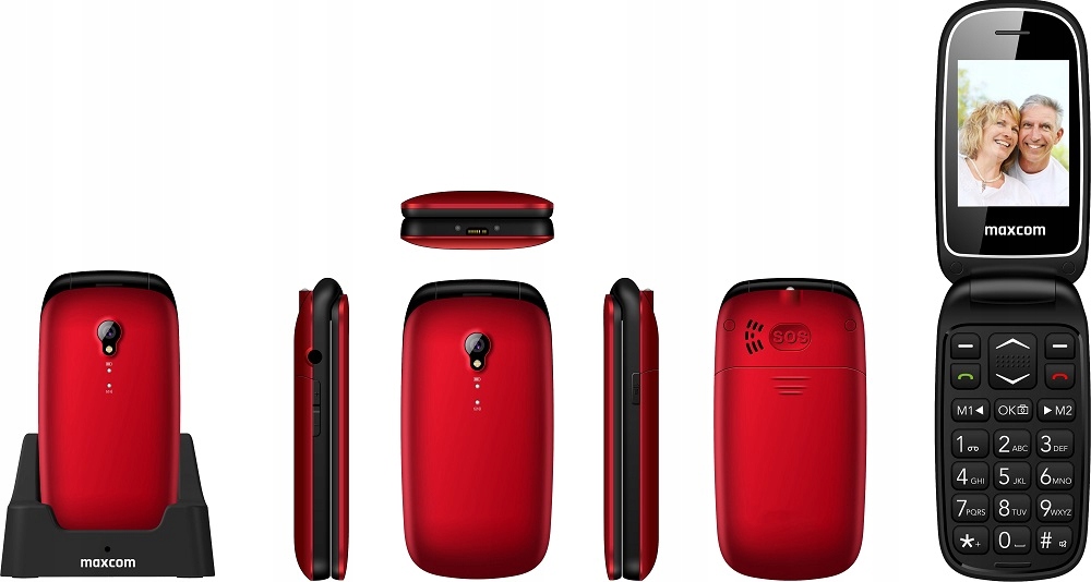 

Telefon klapka dla seniora Maxcom Comfort MM816