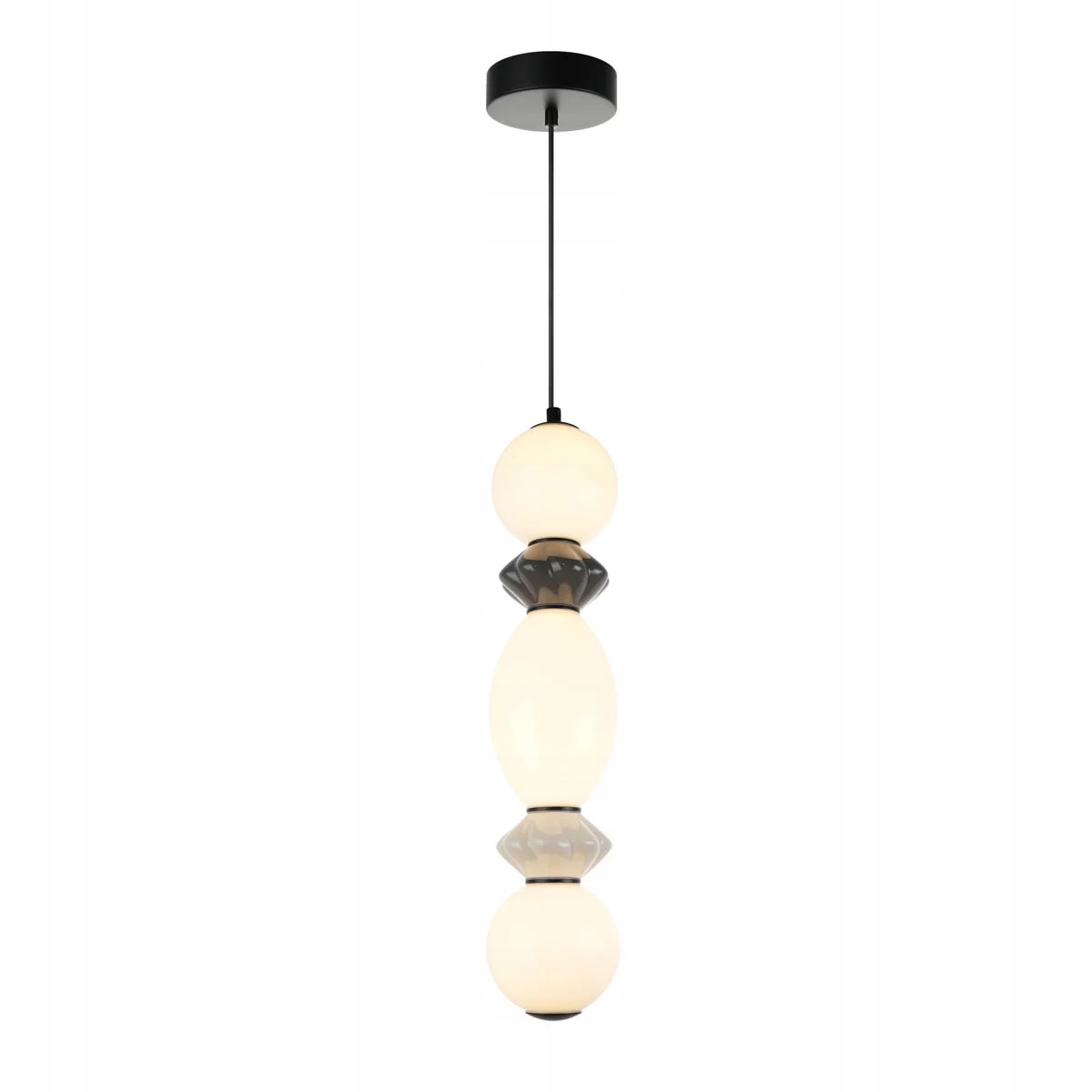 Závesná lampa Art Deco Italux Balos Led 14W sklokeramická