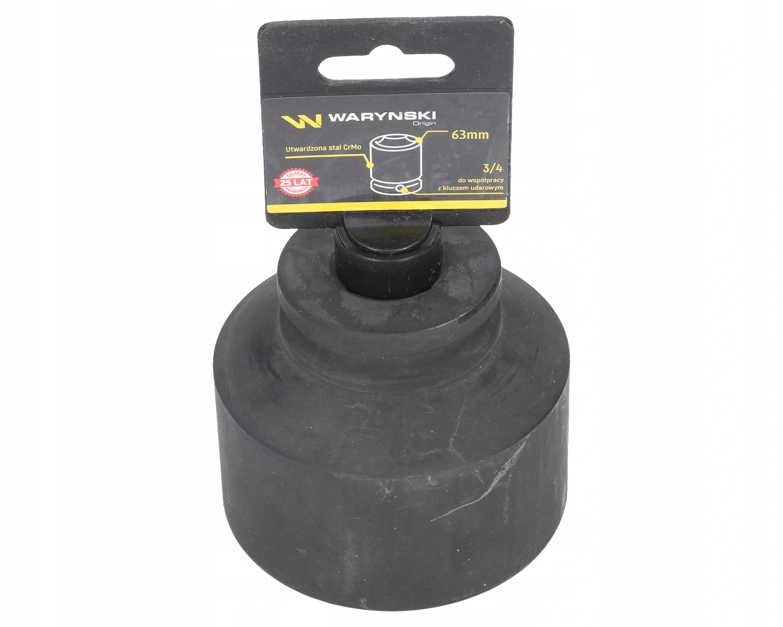 Šestihranný nárazový nástavec 3/4" 63 mm CrMo Din 3129 Waryński