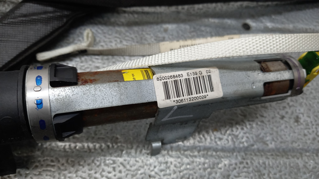 пиропатрон воздушная левый renault VEL SATIS и 03R 8200268483