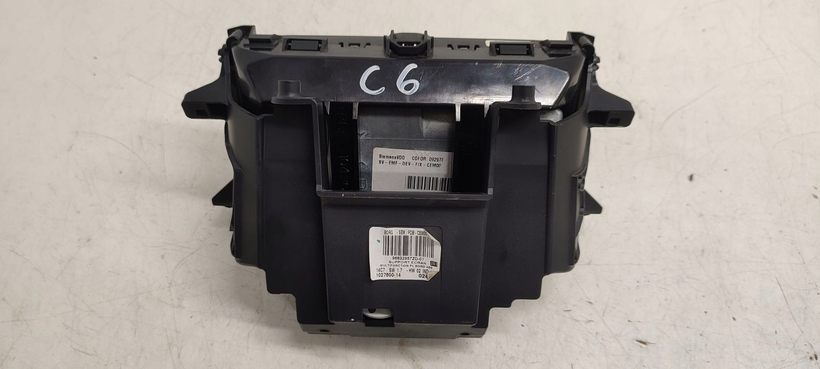 display navigation devices ekran Citroen C6 2,7 HDI