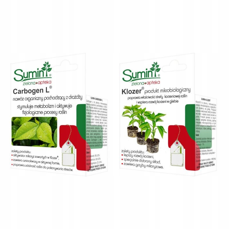 

Sumin Duopack Klozer&Carbogen 2 x 5 ml nawóz