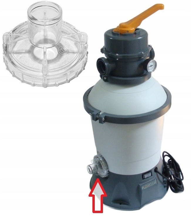 Bestway Pokrywka Nakrętka Do Zbiornika Pompy Piaskowej 58515 58397 Basenu