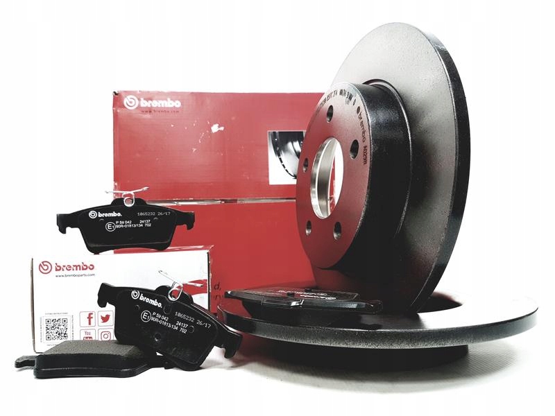

Brembo Tarcze+klocki Tył Mazda 3 Bk Bl 265MM