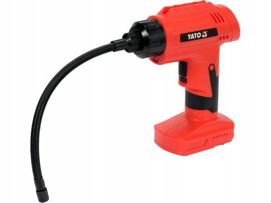 Bezdrôtový kompresor, akumulátorová pumpa 120 W, 25 l/min Yato