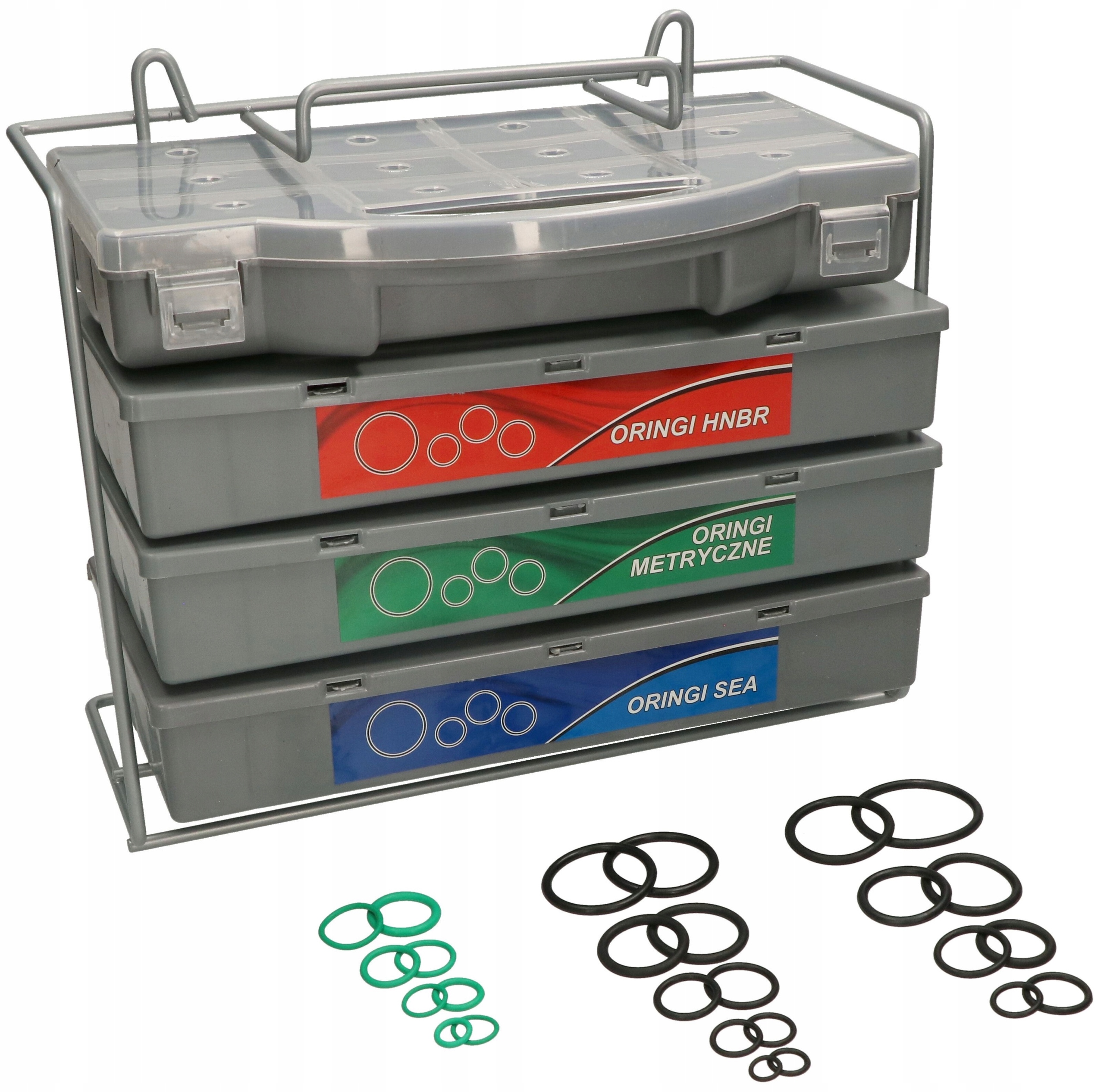 НАБІР УЩІЛЬНЮВАЛЬНИХ КІЛЕЦЬ 900ШТ МАСЛОСТІЙКИЙ