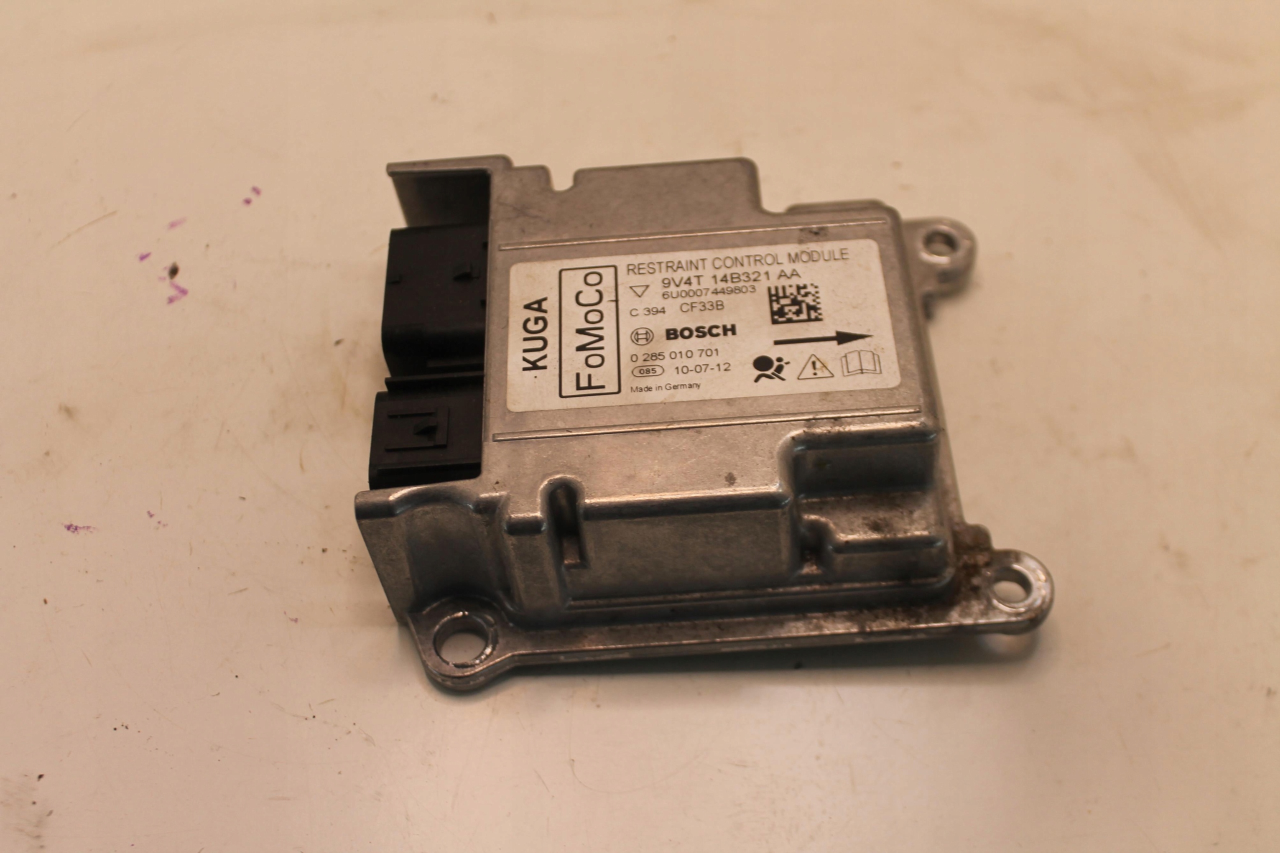 modulo SENSOR airbag 9V4T14B321AA KUGA MK1 08-13