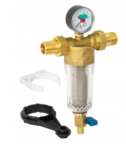 Mechanický Samočistící Filtr S Manometrem 1''