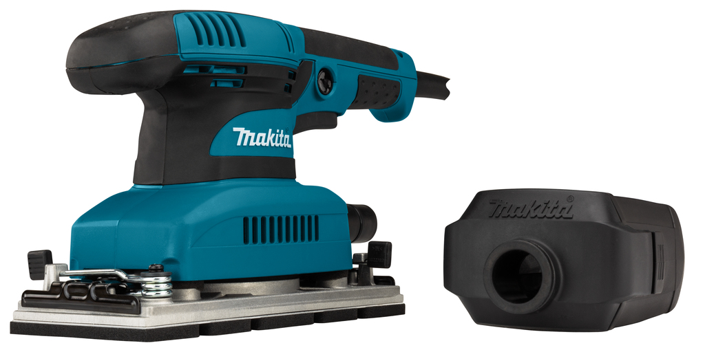 Oscilační bruska Makita BO3710 pro broušení dřeva na kabel, proud 230 V
