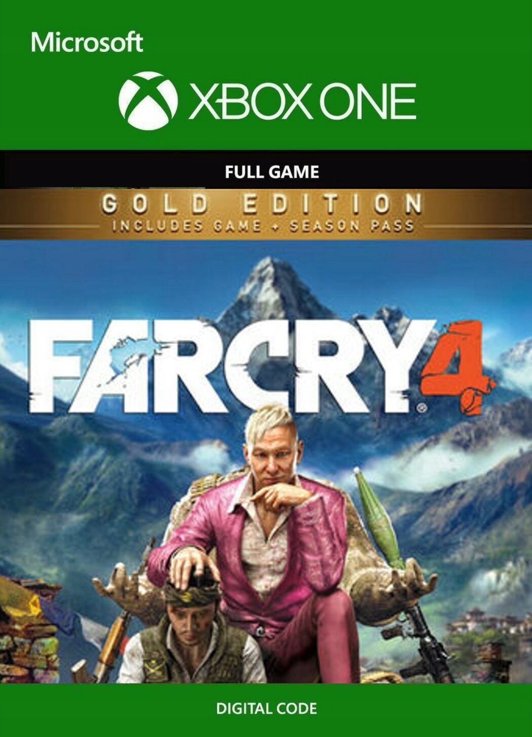 Far Cry 4 Gold Edition Microsoft Xbox One SERIES X / S KOD KLUCZ