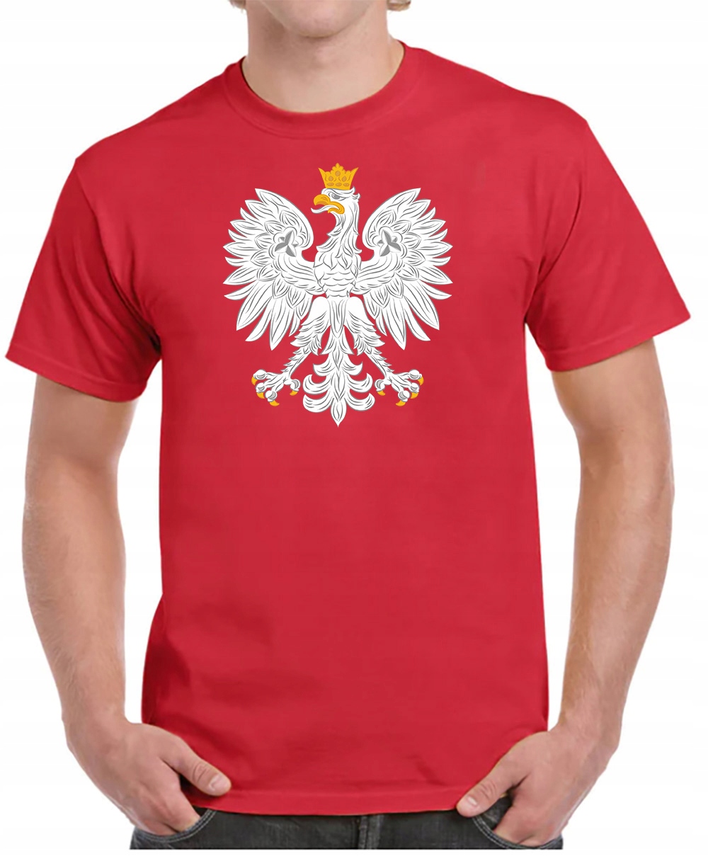 

Koszulka Patriatoczna Godło Polski Flaga 2XL