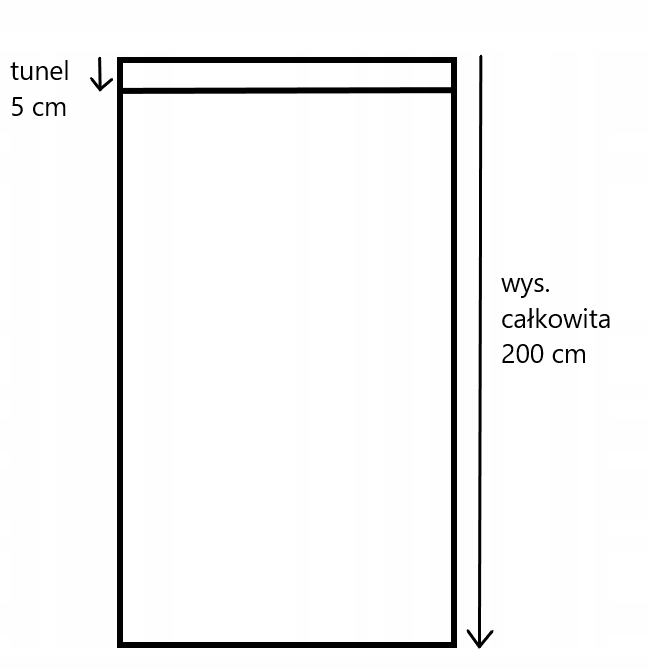 Zasłona OGRODOWA taras altana WODOODPORN 155x200 T Długość 2 m