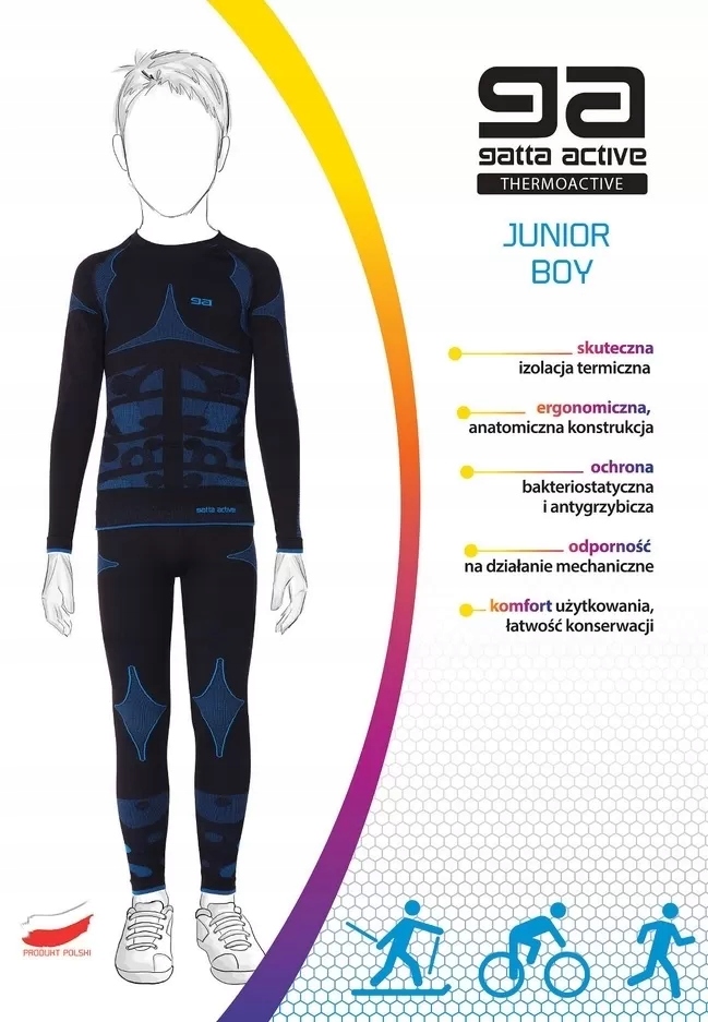 Gatta Komplet Thermo Junior Boy 134-140