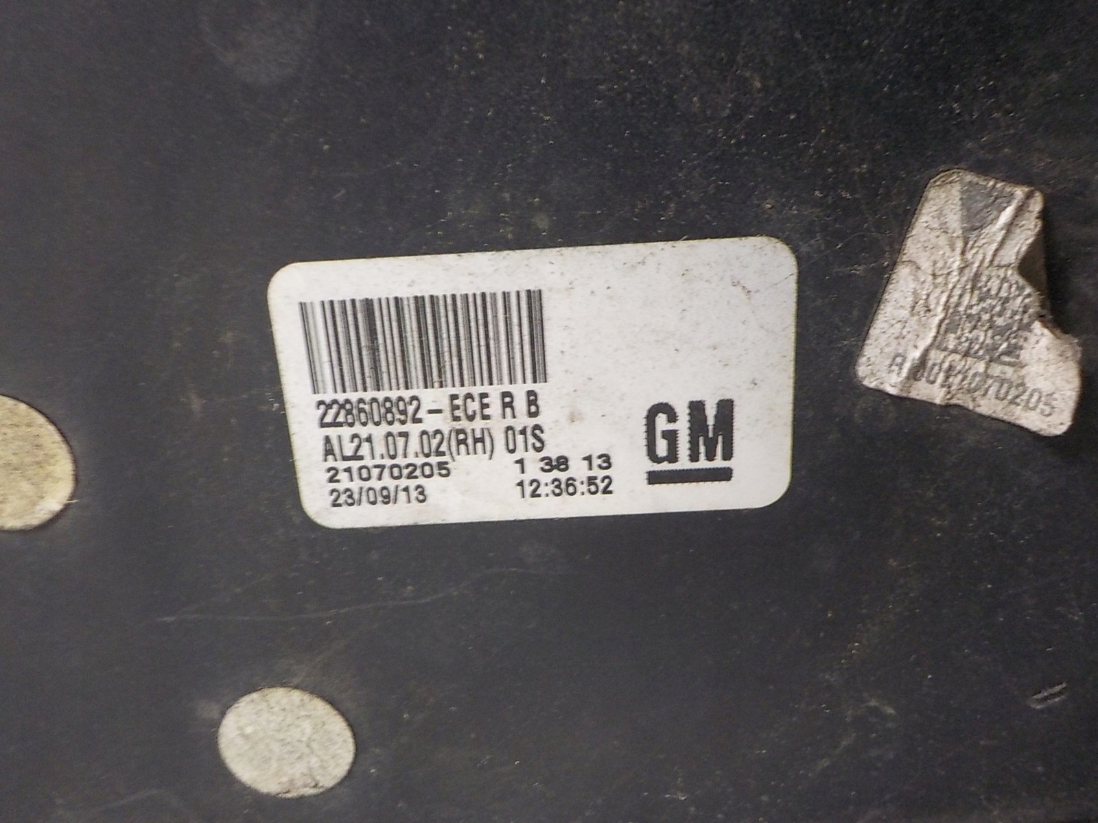 OPEL INSIGNIA A KOMBI LIFT light right rear part rear