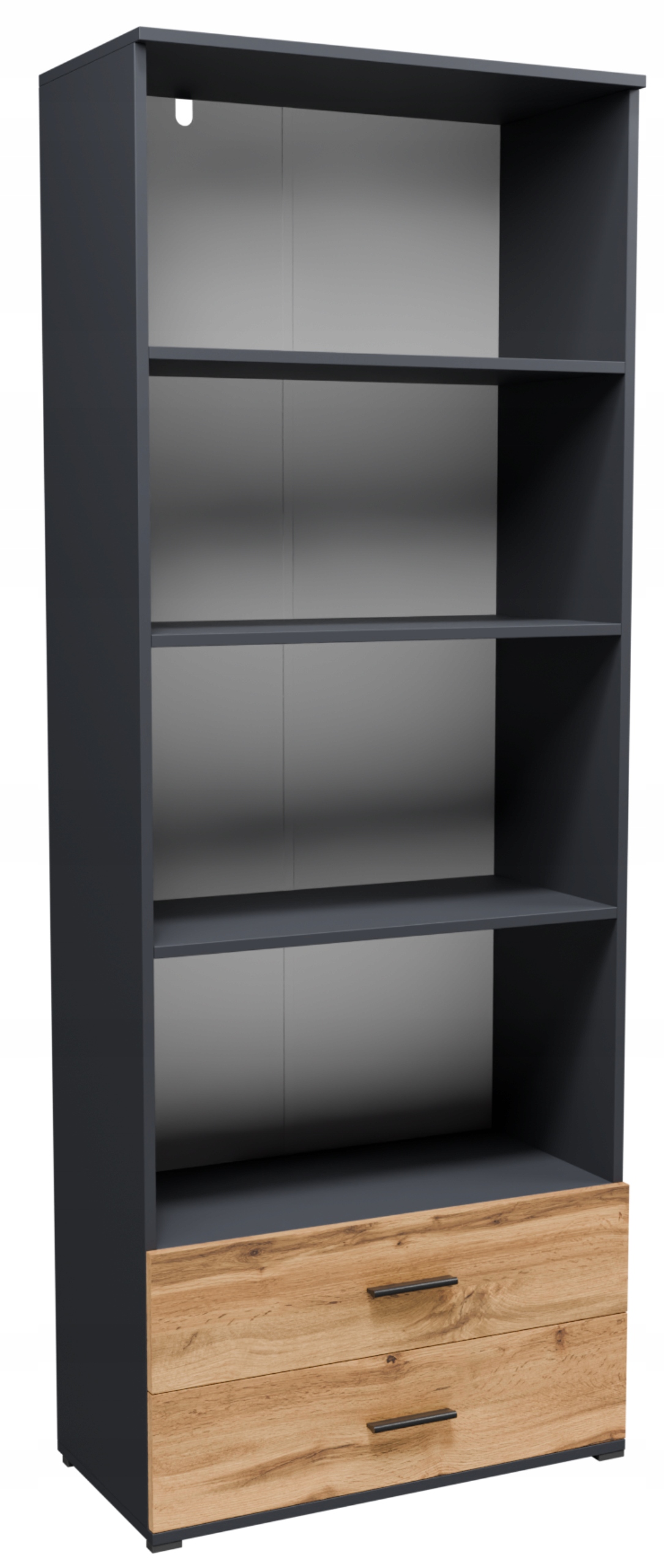 Regál CR3-ST4 180 cm grafit-wotan zásuvka skříňka na oblečení knihy hračky