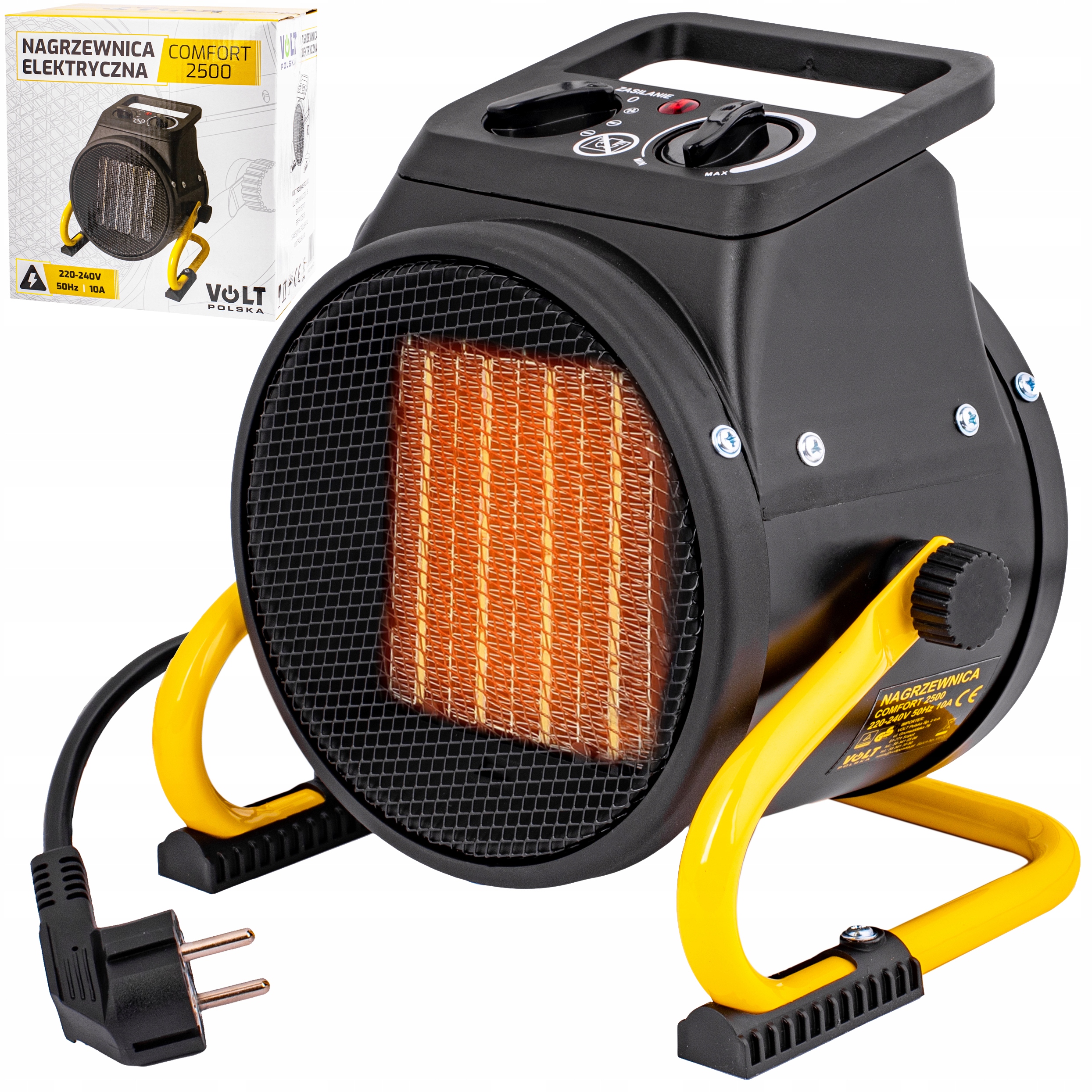 

Nagrzewnica Elektryczna Grzejnik Farelka 2,5 kW