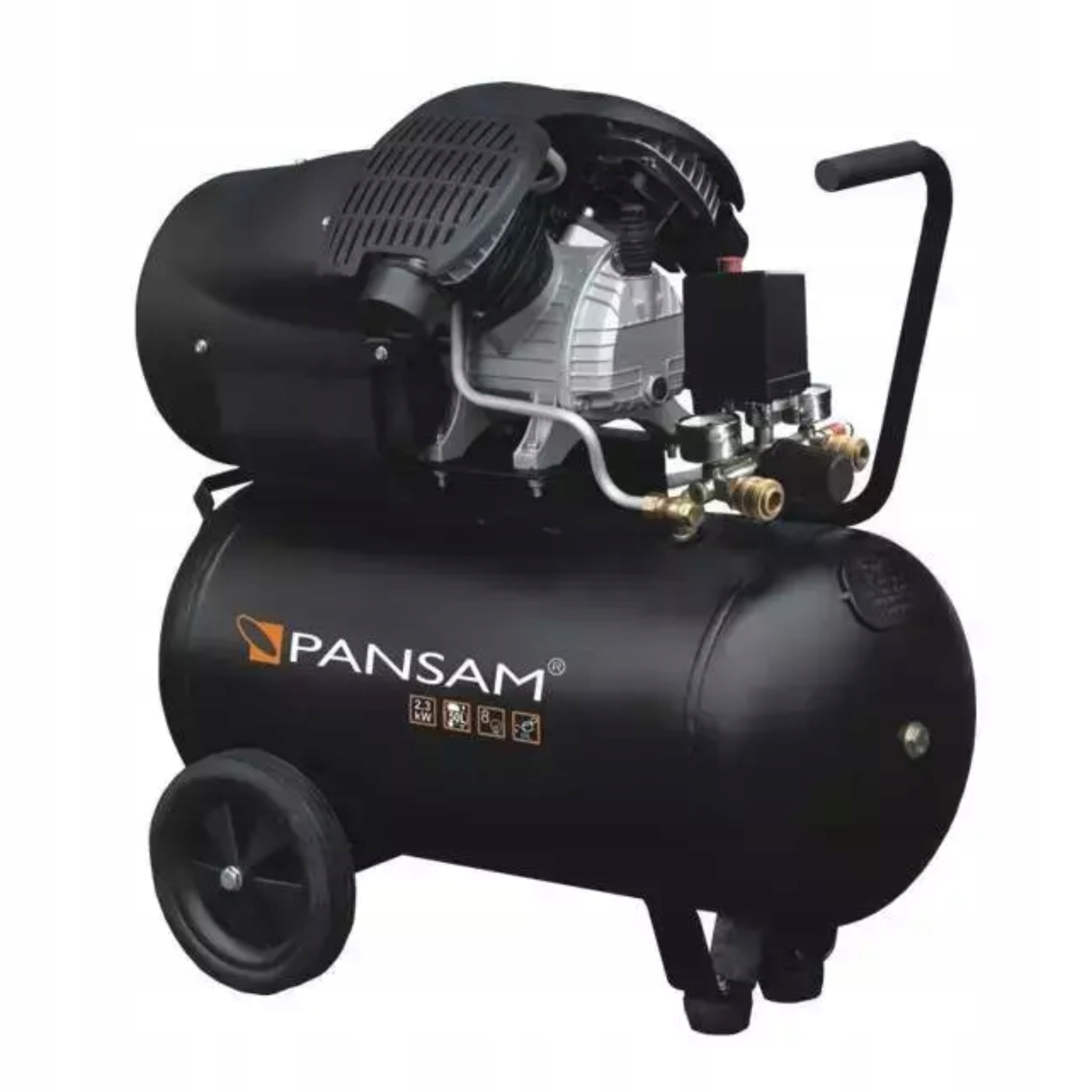 SPRĘŻARKA KOMPRESOR 50L PANSAM A077060 DWUTŁOKOWY Marka Dedra