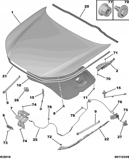 9814563780 - МОДЕЛЬ PEUGEOT 508 II 18-