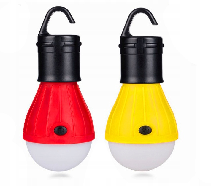 ŻARÓWKA NA BATERIE LAMPKA LED WISZĄCA DO NAMIOT 06 Liczba trybów 3