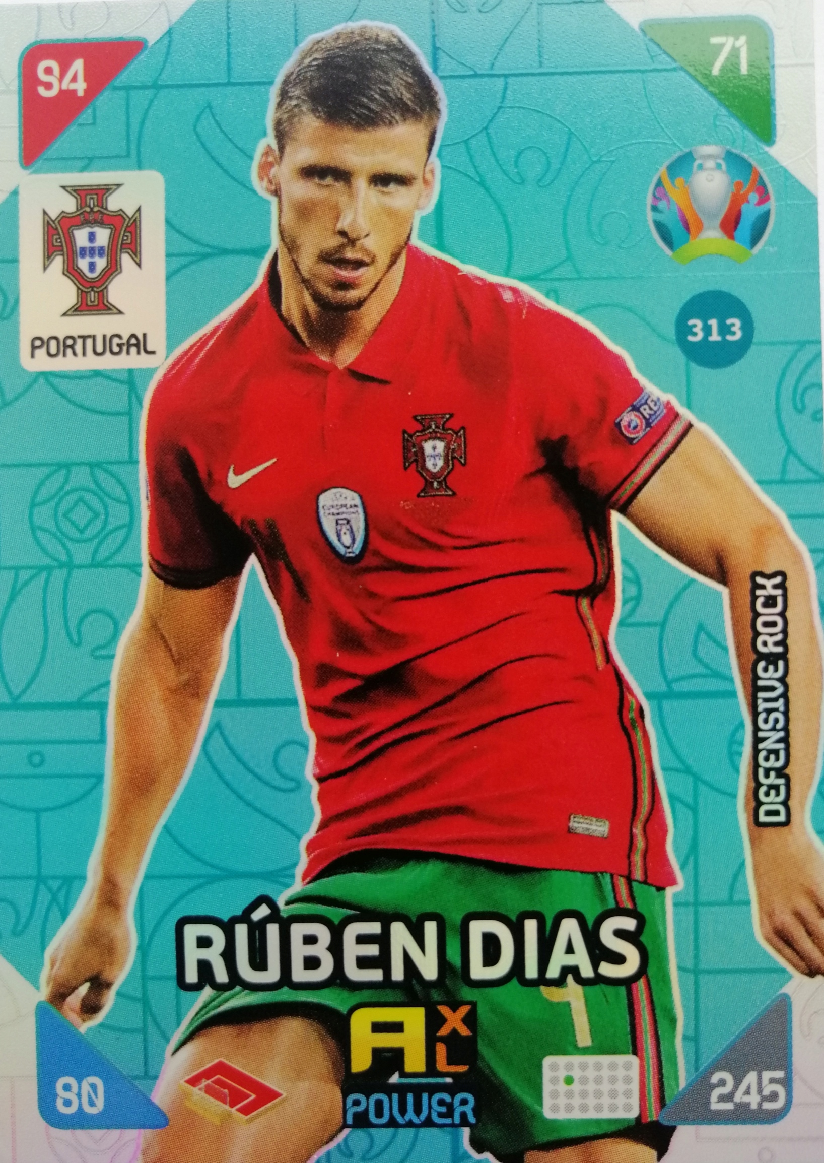 Euro Kick Off 2021 Defensive Rock 313 Ruben Dias